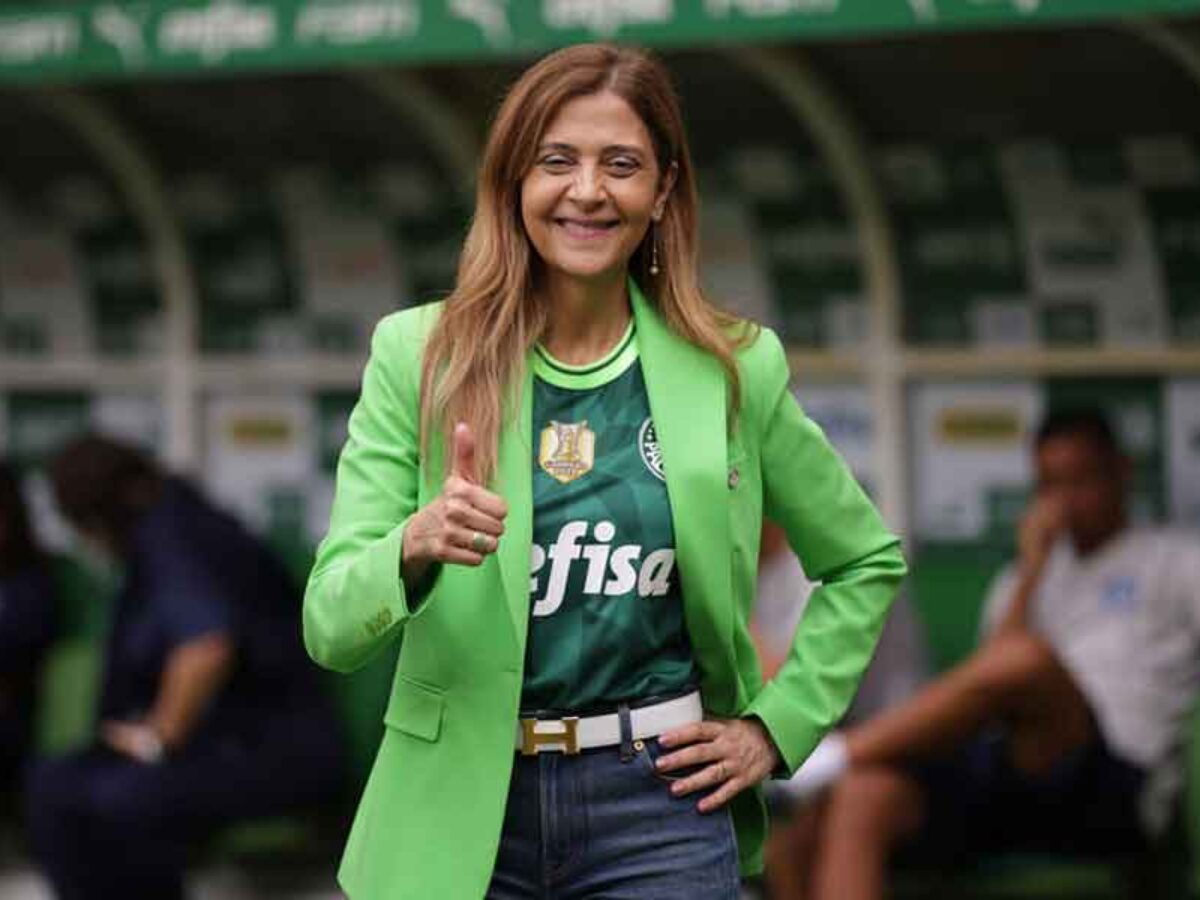Leila Pereira descarta Cristiano Ronaldo no Palmeiras veja: