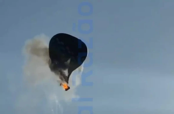 image-47 Maçarico pode ter causado incêndio em balão que caiu em Santa Catarina