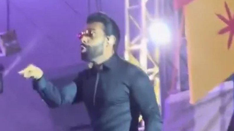 image  Pablo perde a paciência e com fã em show após pedido: “P*rra! Não dá”